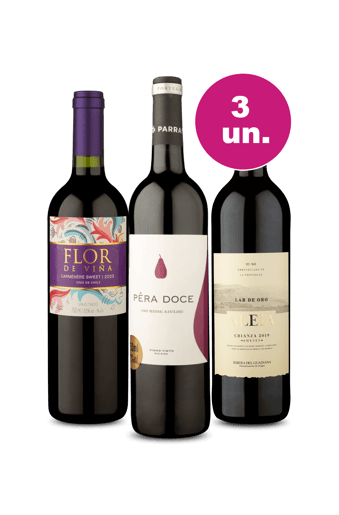 Kit 3 por 99 - Tintos Campeões - Oferta Insana