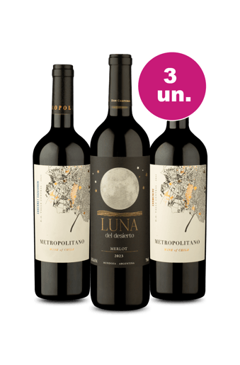 Kit 3 Por R$99 - Tintos do Enólogo - Oferta Insana IZ