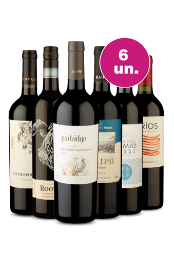 Kit 6 - Tintos Soberbos por R$199