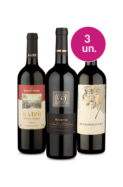 Kit 3 - Trio de Campeões