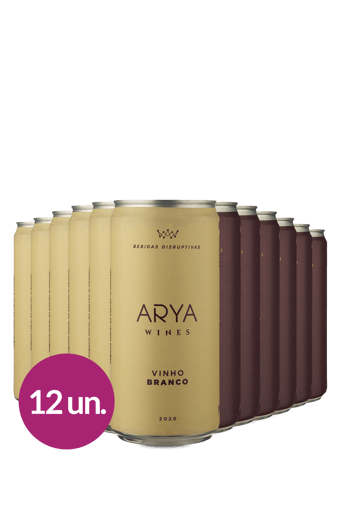 Kit Pack Degustação Arya Tinto e Branco
