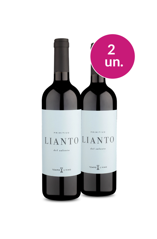 Kit 2 - Lianto I.G.T. Salento Primitivo - Oferta Absurda