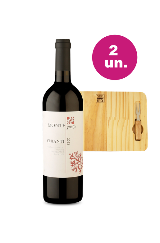 Kit Especial - Monteguelfo Chianti e Tábua para Frios