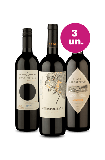 Kit 3 Por R$99 - Tintos em Alta - Oferta Insana IZ