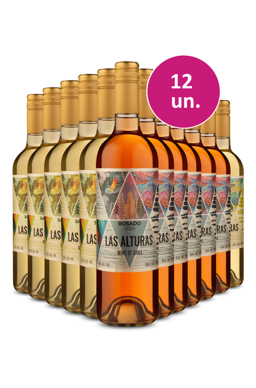 Kit 12 - Las Alturas Brancos e Rosés - Exclusivo We