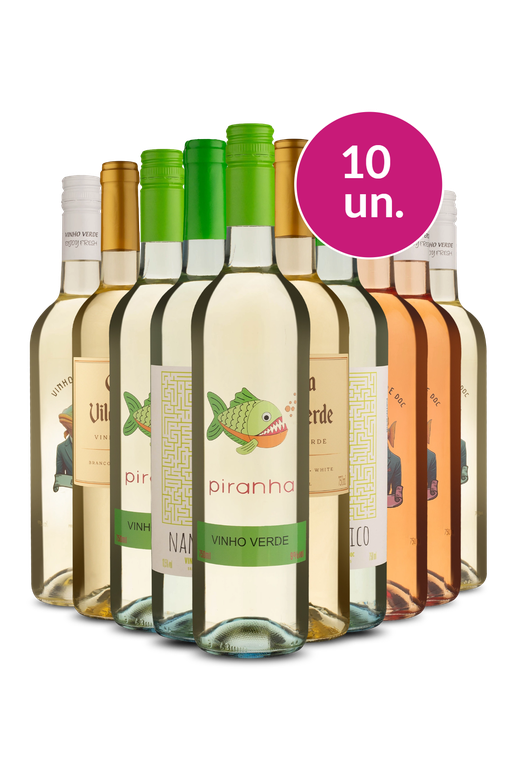 Kit 10 - Vinhos Verdes - Oferta Absurda