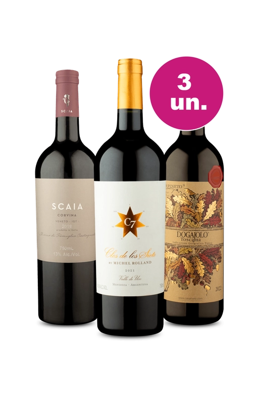 Kit 3 - Encontro Premium por R$89,90 por Garrafa