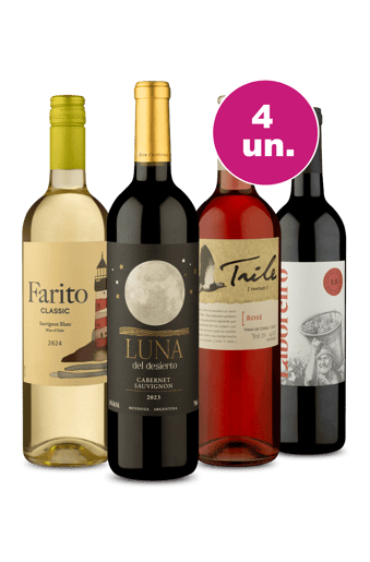 Kit 4 - Mesclados por R$29,90