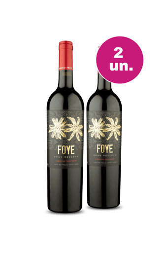 Kit 2 - Foye Gran Reserva Cabernet Sauvignon - Oferta Insana IZ