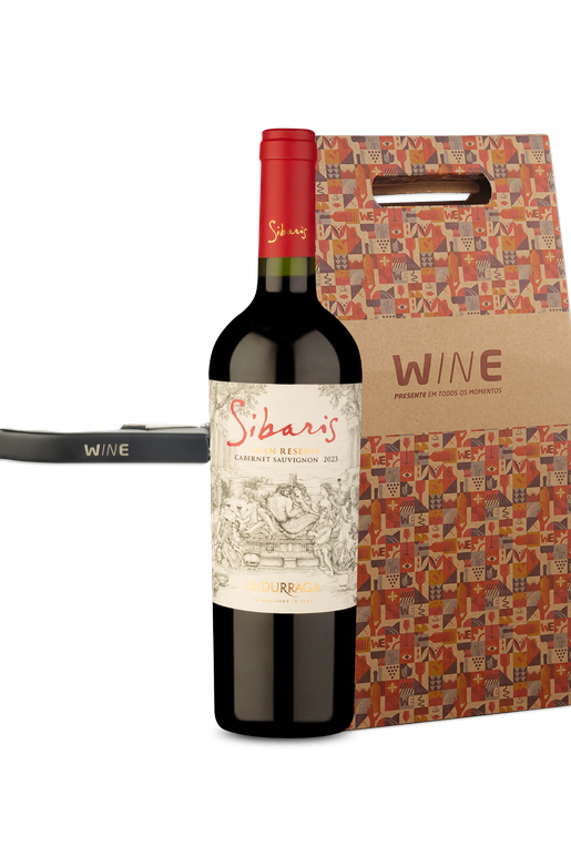 Kit Especial - Presenteando com Sibaris Gran Reserva e Saca-Rolhas