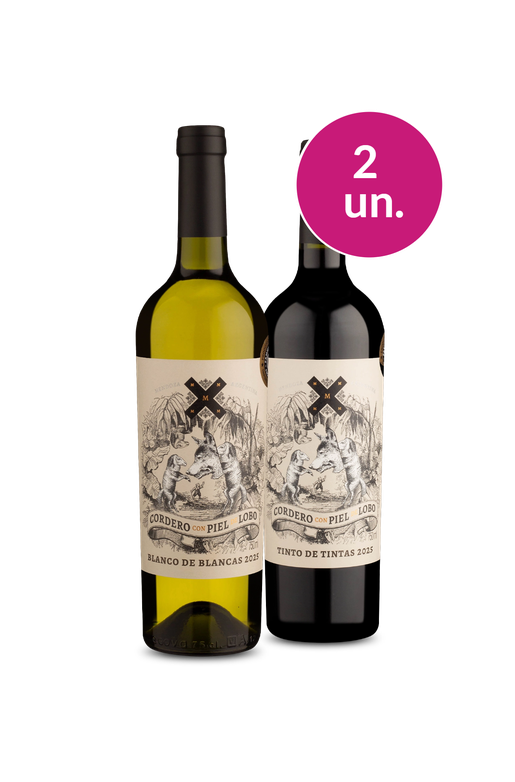 Kit 2 - Degustação Cordero Con Piel De Lobo - Lançamento Wine