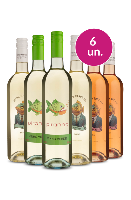 Kit Leve 6 Pague 5 - Só vinho Verde