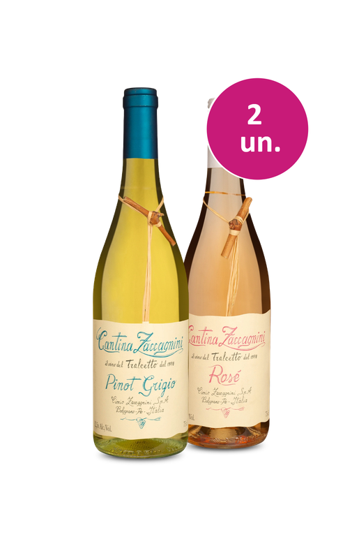 Kit 2 - Lançamentos Cantina Zaccagnini - Exclusivo We