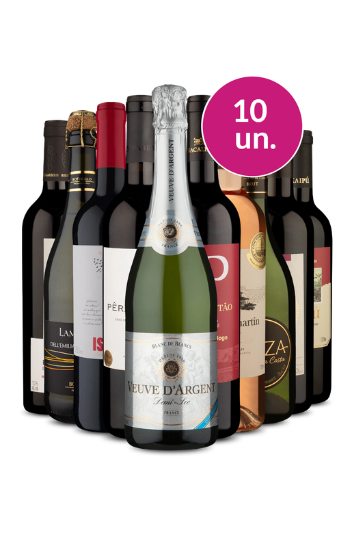 Kit 10 - Exibição de Gala por R$33 por Garrafa - Oferta Absurda Imposto Zero