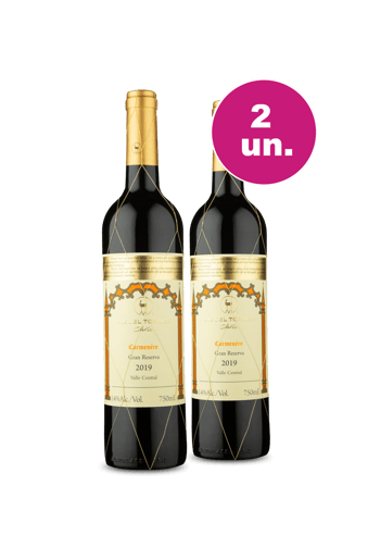 Kit 2 - Miguel Torres Gran Reserva Carménère - Oferta Insana