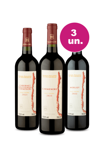 Kit 3 - Trio Baron Philippe por R$99