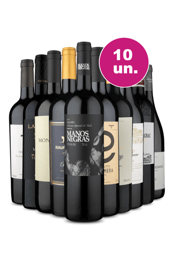 Super Kit 10 - Exclusivo Wine Select - Ganhe brinde