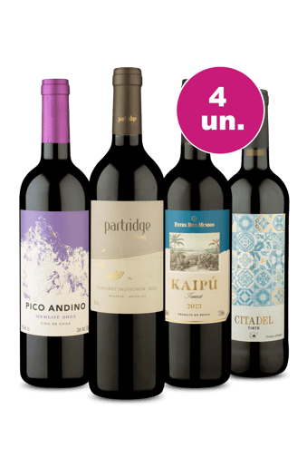 Kit 4 - Oferta Insana por R$34,90 Por Garrafa