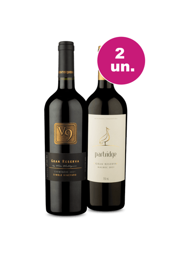 Kit 2 - V9 Gran Reserva e Partridge Gran Reserva