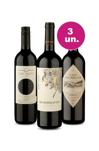 Kit 3 Por R$99 - Tintos Leves - Oferta Insana IZ
