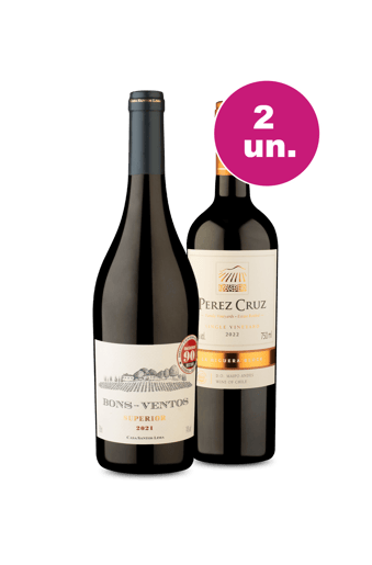 Kit 2 - Bons-Ventos e Pérez Cruz por R$49,90 por Garrafa - Oferta Absurda