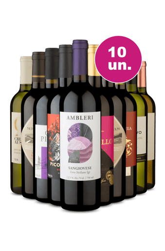 Kit 10 - 24,90 por Garrafa - Mais Vendidos