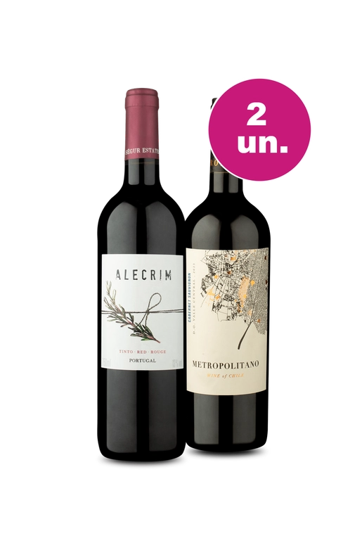 Kit 2 - Tintos Mais Vendidos do Mês - Oferta Insana