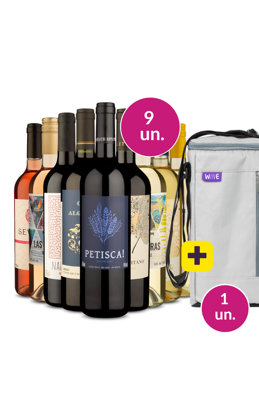 Kit 10 - Para Todo Dia + Bolsa Porta Vinho Grátis - Oferta Absurda