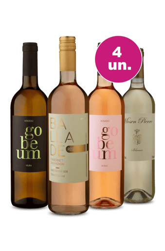 Kit 4 - Refrescantes por R$27,90 Por Garrafa