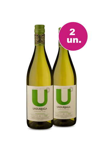 Kit 2 - U By Undurraga Chardonnay - Oferta Insana IZ