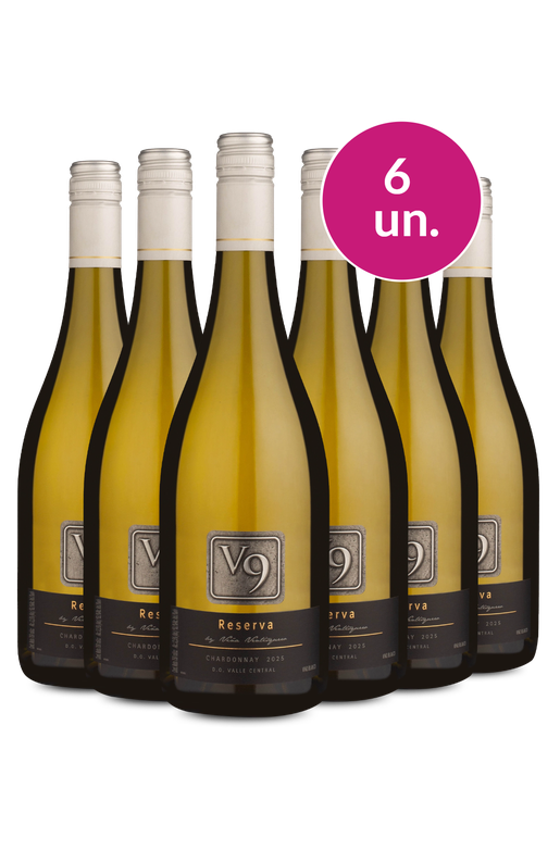 Kit 6 - V9 Chardonnay - Exclusivo We