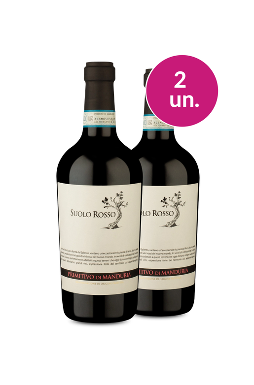 Wine Pendura - Suolo Primitivo Di Manduria por R$127,43/un