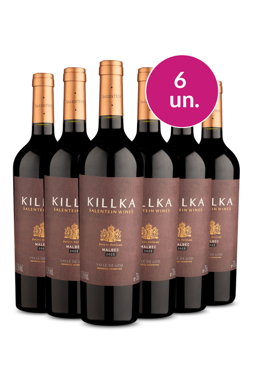 Kit 6 - Salentein Killka Malbec 2025 - Exclusivo We