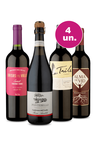 Kit 4 - Suaves por R$29,90 por Garrafa