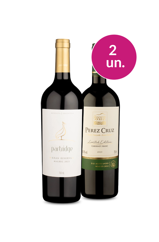 Kit 2 - Partridge Gran Reserva e Pérez Cruz Limited Edition