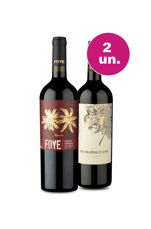 Kit 2 - Tintos Mais Vendidos do Mês - Oferta Insana