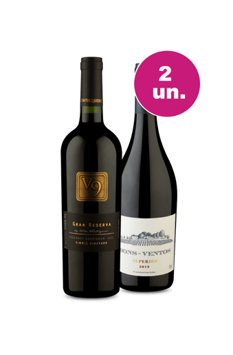 Kit 2 - V9 Gran Reserva e Bons-Ventos Superior - Oferta Insana