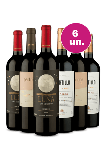 Kit 6 - Malbec-se 2! - Exclusivo We