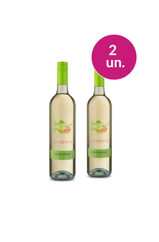 Wine Pendura - Piranha Vinho Verde por R$35,93/un