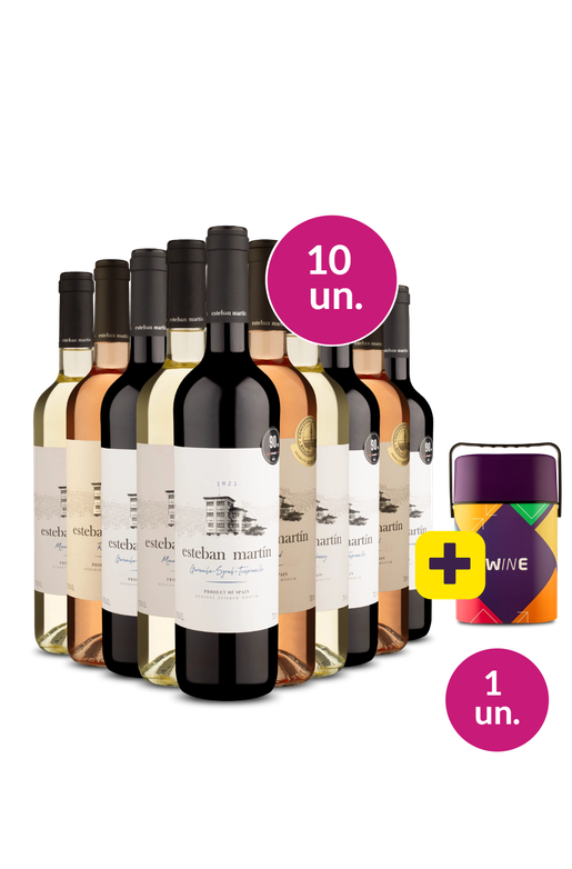 Kit 10 - Estebans + Cooler Retrô Grátis - Exclusivo We
