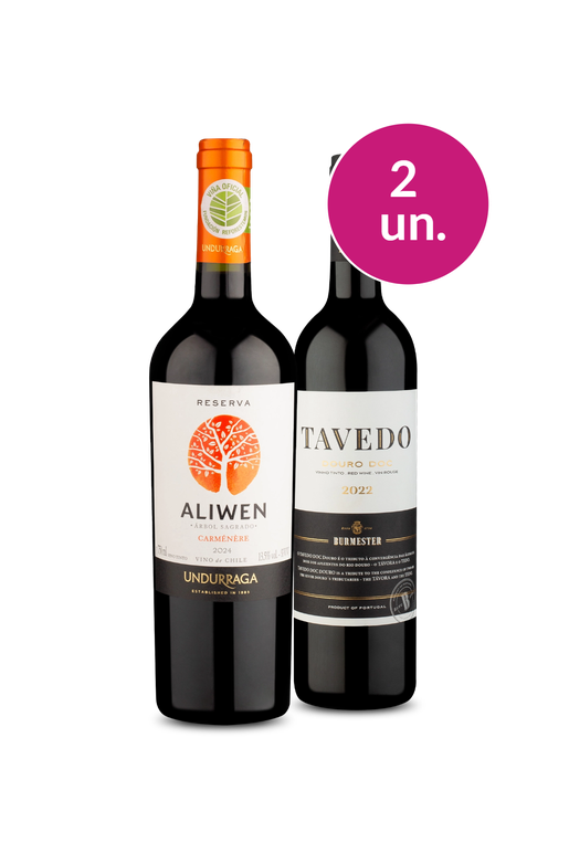 Kit 2 - Aliwen Reserva e Tavedo por R$88