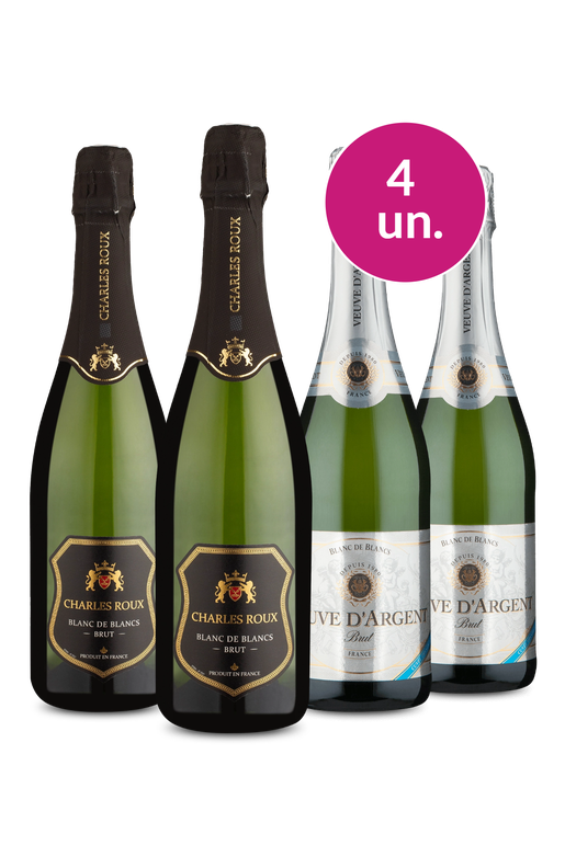 Kit 4 - Borbulhas Francesas - Exclusivo We