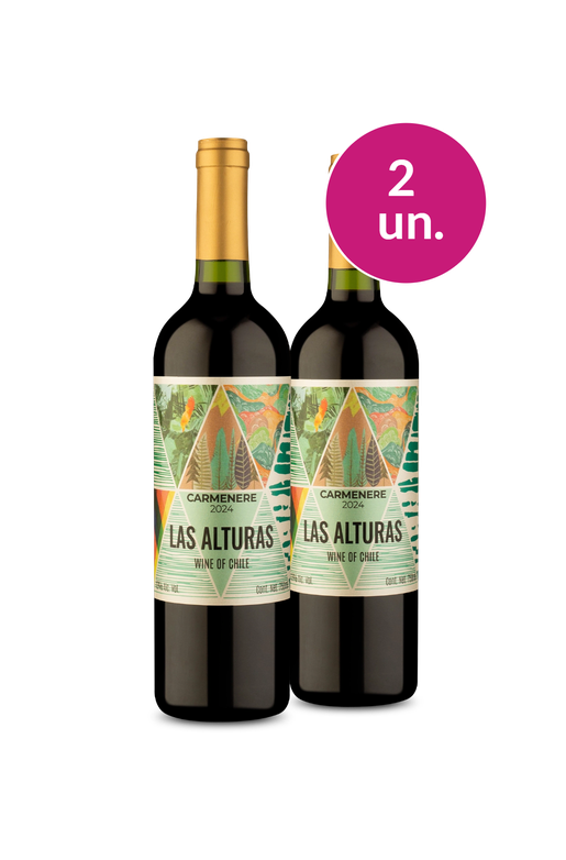 Kit 2 - Las Alturas Carménère - Oferta Absurda