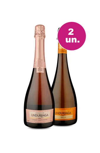 Kit 2 - Degustação Espumantes Undurraga - Oferta Insana
