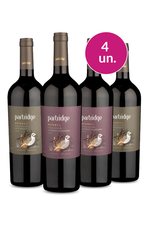Kit 4 - Partridge Reserva Edición Limitada - A Mais Absurda das Ofertas