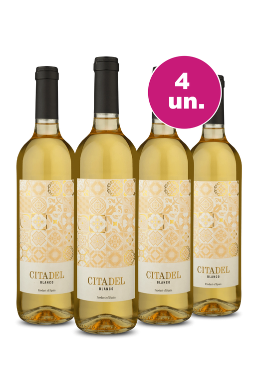 Kit 4 - Citadel Viura Blanco - Black Wine