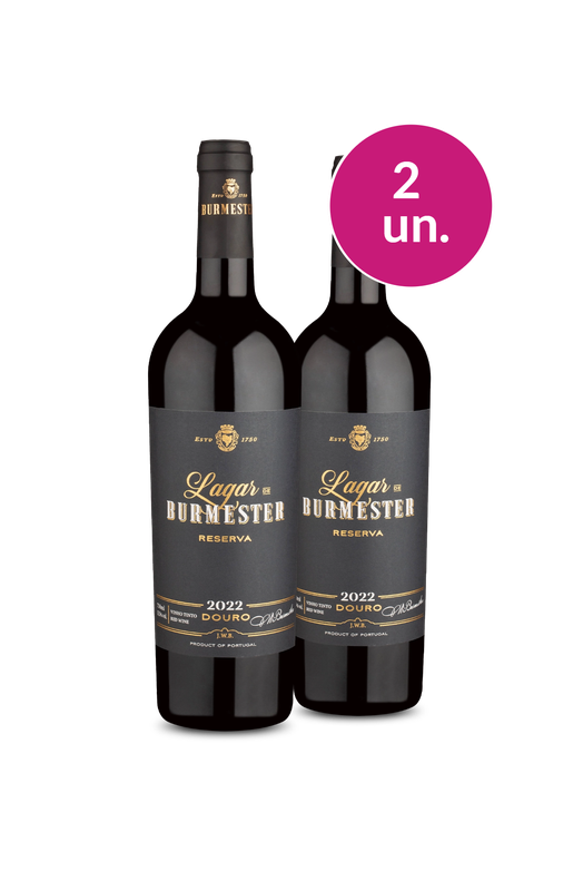 Kit 2 - Lagar De Burmester Reserva D.O.C. Douro Tinto - Exclusivo We