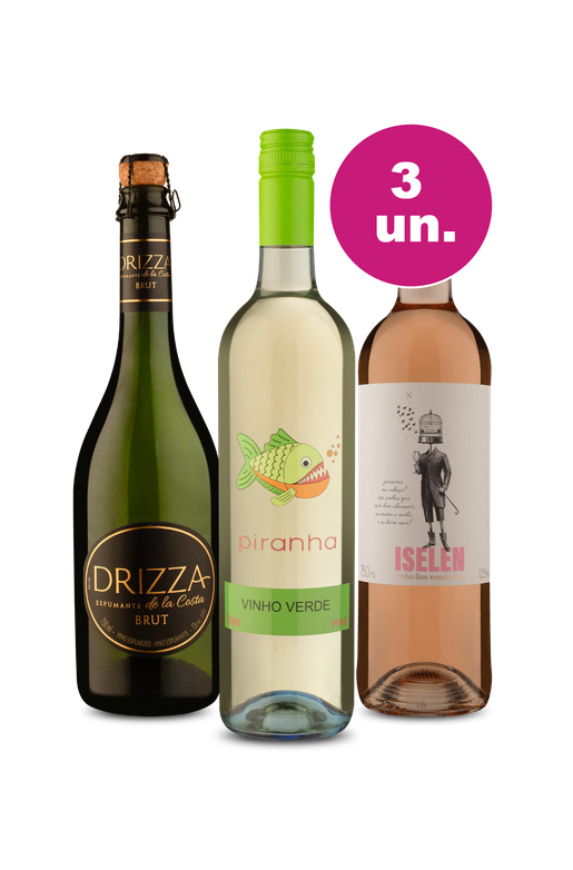 Kit 3 - Trinca Refrescante por R$99 - Oferta Absurda Black Wine