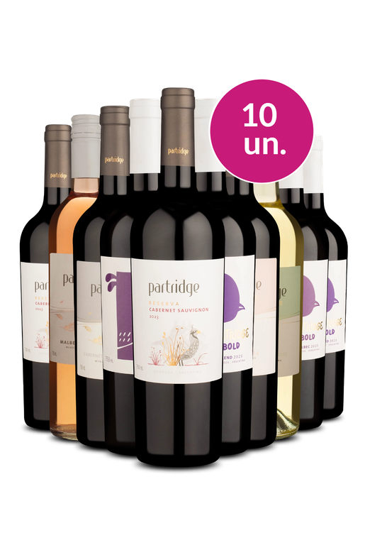 Kit 10 - Degustação Partridge pelo Melhor Valor - Oferta Absurda