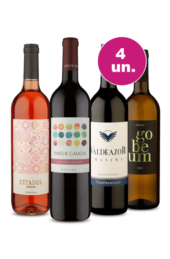 Kit 4 - Quero de tudo por R$25,90 por Garrafa
